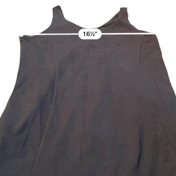 Under Armour Dark Gray Fitted Sleeveless Scoop‎ Neck Mini Activewear Dress Sz S - Picture 10 of 12
